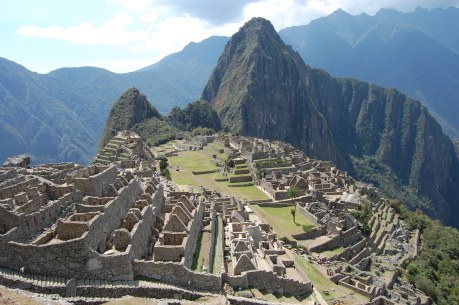 The Machu Picchu money shot