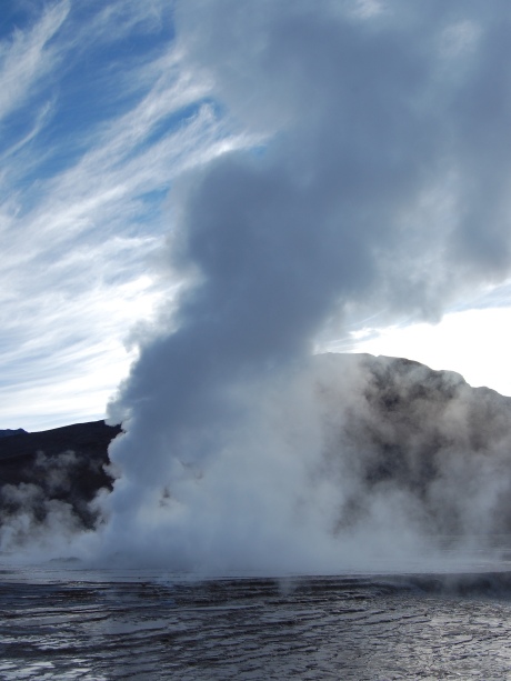 The Tatio Geysers in Chile